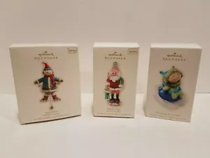 HALLMARK KEEPSAKE 2008 ornamento lotto di 3 pezzi misti - Foto 1 di 6