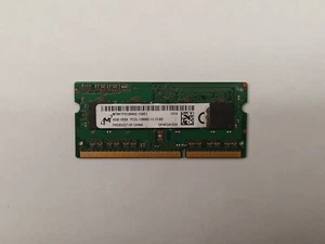 MT8KTF51264HZ-1G6E1 Micron 4GB PC3L-12800 DDR3-1600MHz CL11 204-Pin SoDimm - Picture 1 of 3