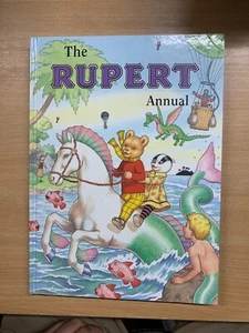 2001 "2002 RUPERT BEAR ANNUAL" No.66 UK VINTAGE HARDBACK BOOK (P4) ref:NOPEN - Picture 1 of 14