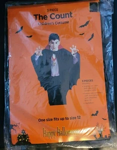 New In Package 3 Piece Dress Up “The Count Children’s Costume” - Picture 1 of 3
