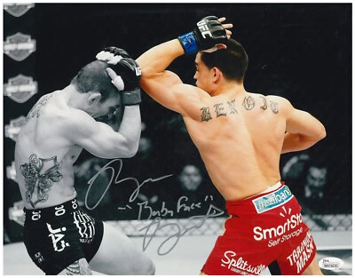 Foto firmada por Ryan "Baby Face" Benoit UFC The Ultimate Fighter 11x14 certificado de autenticidad JSA Foto 1 de 4
