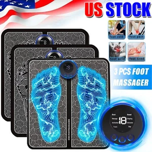 3 CONFEZIONI Massaggiatore Piedi Elettrico Rimodellamento Gambe Pad Piedi Muscolari Dolori Relax Macchina - Foto 1 di 12