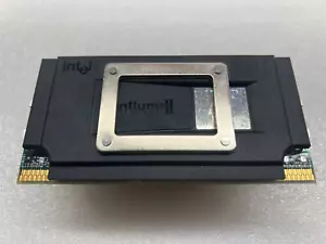 Intel Pentium II 350MHz Slot 1 Processor with Heat Sink and Fan Free Shipping - Picture 1 of 4