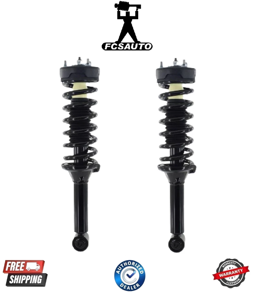 Front L/R Suspension Strut and Coil Spring FCS 1345961 Fits 10-16 Land Rover LR4 - Image 1 of 1