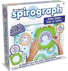 Spirograph Window Designer Art and Craft Kit for Kids Design on Windows &mirrors - Picture 1 of 6