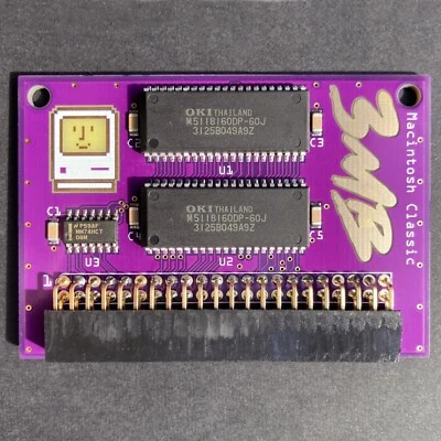 3MB PurpleRAM memory card for Apple Macintosh Classic FREE SHIPPING!!! - Image 1 of 4
