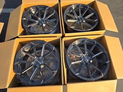 20" Porsche Cayenne WIDEBODY Victor equipamento forjado rodas côncavas FOX 21 fabricante de equipamento original - Imagem 1 de 4