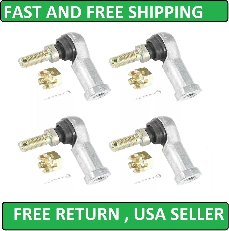 2 Sets of Tie Rod End Kit for Honda TRX250EX Sportrax 2001 2002 2003 2004-2008 - Image 1 of 4