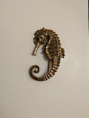 Vintage Solid Silver Seahorse Brooch  • 35£