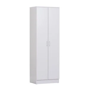 Nova 2-Door Multi-Purpose 5-Tier Cupboard Storage Cabinet - White - Picture 1 of 9