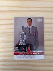 2008-09 Upper Deck Montreal Canadiens Centennial #260 Jacques Plante - Picture 1 of 2