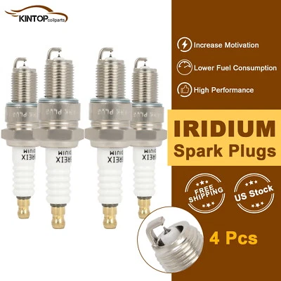 4x Iridium & Platinum Spark Plugs For Nissan Pulsar NX 1.6L 1983-1988 - Image 1 of 4