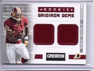 Robert Griffin 2012 Panini Gridiron - Rookie Gridiron Gems Combo Materials #301 - Picture 1 of 2