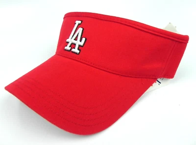 LOS ANGELES DODGERS ROJO MLB BÉISBOL VISERA GORRA SOMBRERO AGUJA AMERICANA ¡NUEVO CON ETIQUETAS! ANNCO Foto 1 de 4