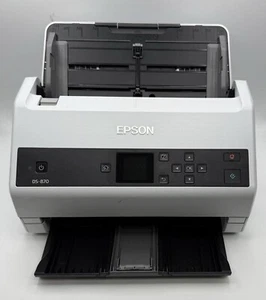 Epson DS-870 Color Duplex Workgroup Document Scanner (scan count 33) - Picture 1 of 4