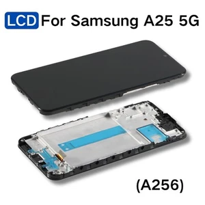 LCD Display For Samsung Galaxy A25 A256 Incell Touch Screen Digitizer W/Frame - Picture 1 of 8