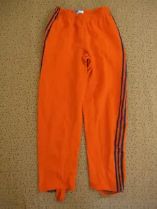 Pantalon Etrier pied Adidas 70'S orange Survetement vintage Ventex - 174 / M - Foto 1 di 8