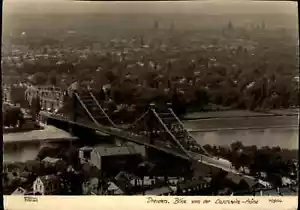 Foto postal de Walter Hahn de DRESDE Sajonia 1961 milagro azul de la altura de Loschwitz - Imagen 1 de 2