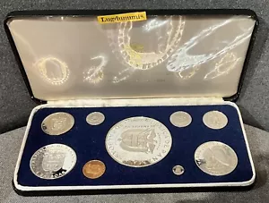 Panama - Coffret Épreuve en Argent 9 pièces 1975 FDC - Panama - Imagen 1 de 3