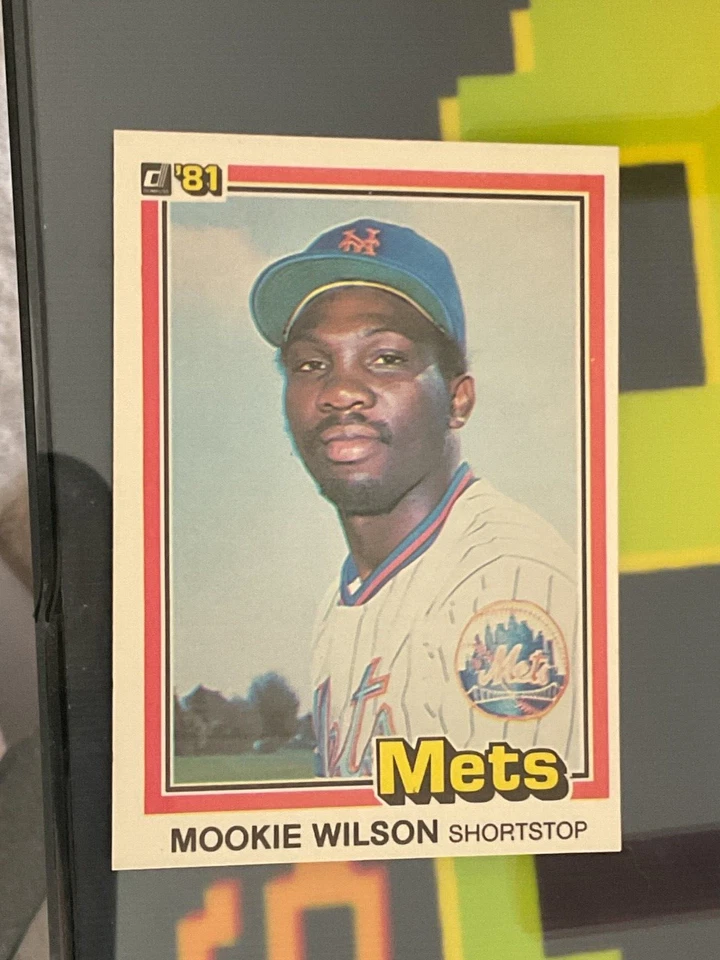 1981 Donruss Baseball #575 Mookie Wilson RC New York Mets - Image 1 of 1