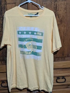 Buffalo David Button T-Shirt Herren XL gelb - Bild 1 von 7