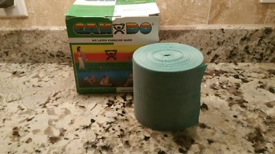 GREEN Cando Band Latex Free by theFoot Physical Therapy Occupational (Theraband)