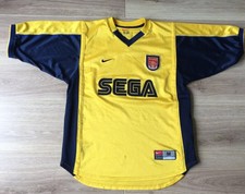gold sega arsenal shirt