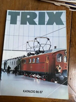 KATALOG TRIX CATALOGO 86/87 IN TEDESCO Foto 1 de 4
