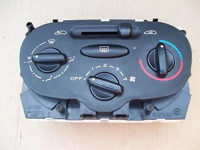 PEUGEOT 206 BEHR HEATING VENTILATION CONTROL PANEL OFF 2004 REG 3 DOOR 99210 - Image 1 of 3