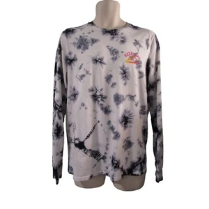 Reef Surf Aloha Skeleton Shaka Beach Tie Dye Long Sleeve T Shirt M GUC - Picture 1 of 17