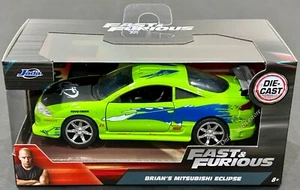 Jada Fast & Furious Brian's Mitsubishi Eclipse 1:32 Diecast - Picture 1 of 1