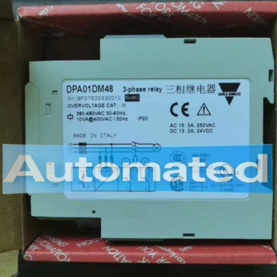DPA01DM48 1 PIEZA NUEVO Carlo Gavazzi Relé de Monitoreo y Protección DPA01DM48 - Imagen 1 de 3