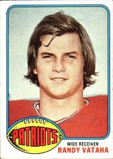 1976 Topps Randy Vataha New England Patriots #499