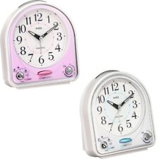 SEIKO PYXIS Disney Classical Music 31 Melodies Alarm Clock Pink White From Japan
