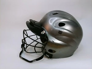 Wilson Black/Grey youth batting helmet. Model #A5255 Size 6 1/8 to 7 1/4 - Picture 1 of 9