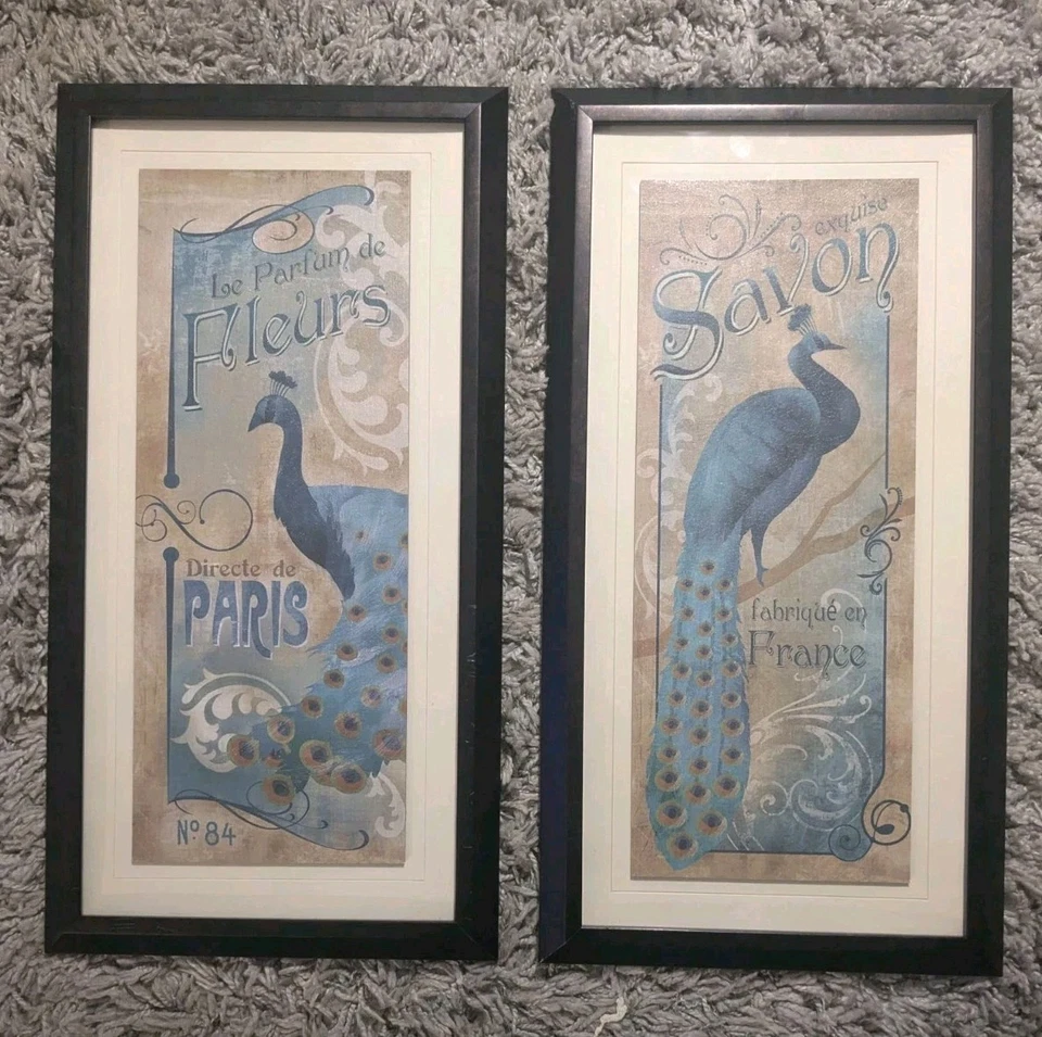 Impresión artística enmarcada Le Parfum de Fleurs and Exquise Savon de Conrad Knutsen Peacock Foto 1 de 4