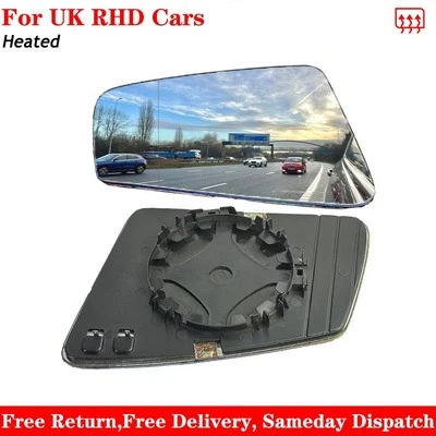 For Mercedes-Benz B Class 2012-2018 Heated Aspherical Wing Mirror Glass Right Dr - Image 1 of 4