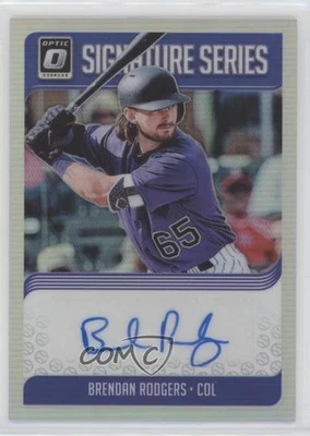 2018 Panini Donruss Optic Signature Series Brendan Rodgers #SS-BR Auto - Image 1 of 2