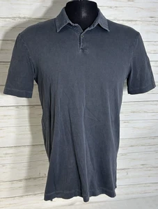 James Perse USA Polo Shirt Mens Size 1 Small Gray SUPIMA COTTON Shirt SOFT golf - Picture 1 of 11