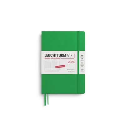 LEUCHTTURM 1917 GMBH Wochenplaner Medium A5 Spring Leaf 2026