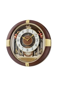Seiko Melodies in Motion Wall Clock - Rotating Pendulum - QXM613B - Picture 1 of 2
