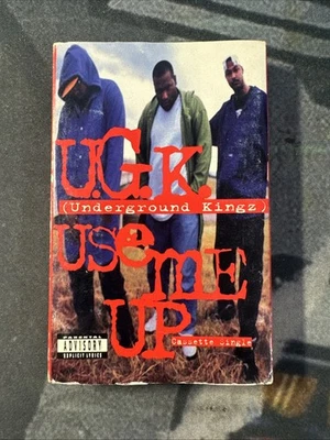 UGK Rare Cassette Single USE ME UP Geto Boys Dj Screw Bigtyme Pimp C MINT OOP Foto 1 de 4