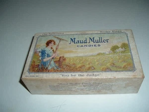 Vintage Maud Muller candy box Dayton, Ohio - Picture 1 of 8