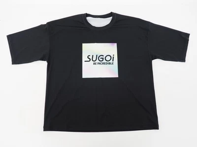 ¡Nuevo! Camisa de entrenamiento Sugoi para hombre todo el día manga corta talla mediana negra Foto 1 de 4