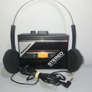 Vintage Panasonic Stereo Cassette Player Model RQ-JA52 1989 getestet funktioniert mit Optimus - Bild 1 von 9