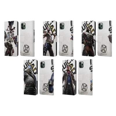 ESCUADRÓN SUICIDA: MATAR A LA LIGA DE LA JUSTICIA ARTE CLAVE CUERO ESTUCHE LIBRO APPLE iPHONE Foto 1 de 4