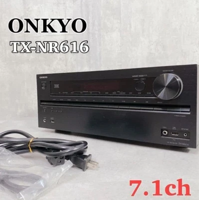 Onkyo TX-NR616 7.1 Channel AV Receiver Audio Equipment Used - Image 1 of 4