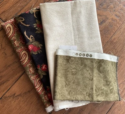 Moda Quilting Cotton Lot~approximately 2 Yards-Hollywood And Vines By 3 Sisters - Image 1 of 4