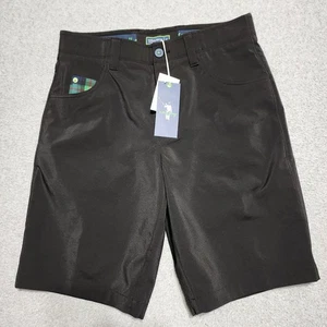 William Murray Shorts Men's 30 Black Golf Chino Performance Classic 10” NWT $80 - Picture 1 of 11