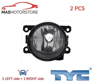 FOG LIGHT LAMP PAIR TYC 19-12579-01-9 2PCS P NEW OE REPLACEMENT - Picture 1 of 5